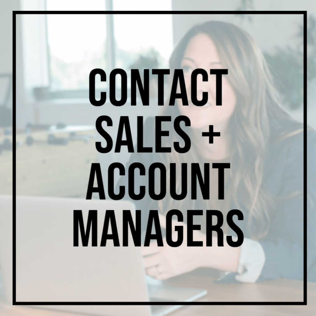 CONTACT JARVIS SALES DEPARTMENT CUSTOMER SERVICE ACCOUNT MANAGERS