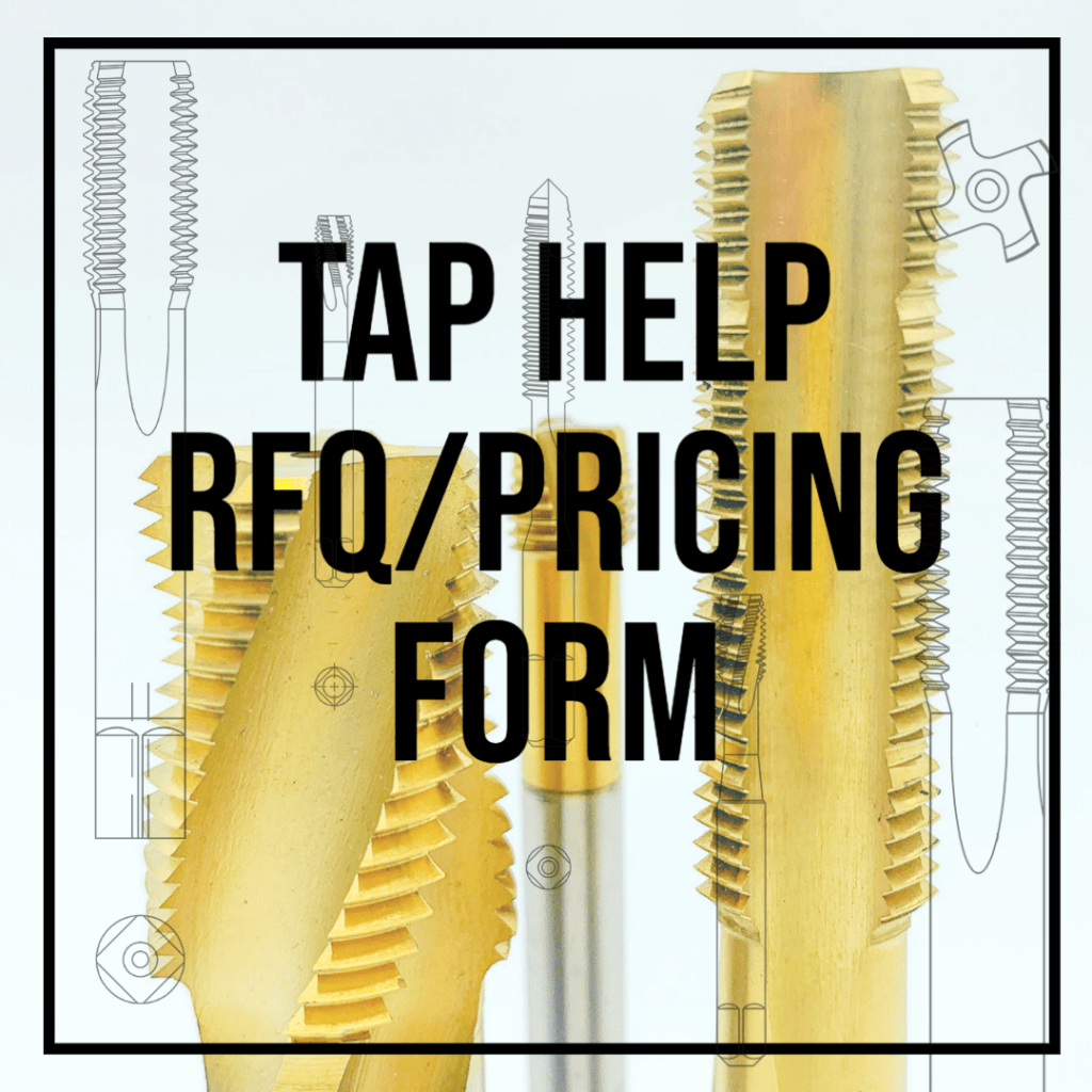 tap RFQ pricing help