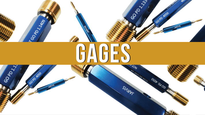 Jarvis TiN Coated Gages